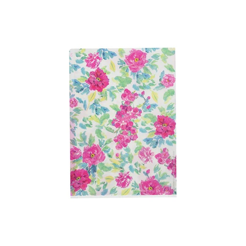 GreetingLife FA4-130-DG 3-Pocket File, A4 Size, Pink, Designer's Guild