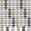 FEQO 108 Pieces Masquerade Masks Vintage Antique Venetian Masks for