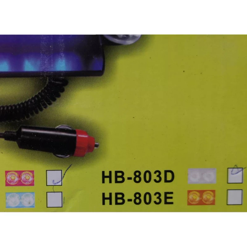 Comecializadora Sesuconsa Luces Led Emergencia Estroboscopica Vehículos Mototaxi 12v
