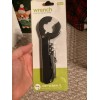 True Wrench: Corkscrew & Foil Cutter Single Hinged Corkscrews, Black