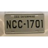 Star Ship Enterprise  NCC - 1701  License Plate READ DESCRIPTION BEFORE ORDERING