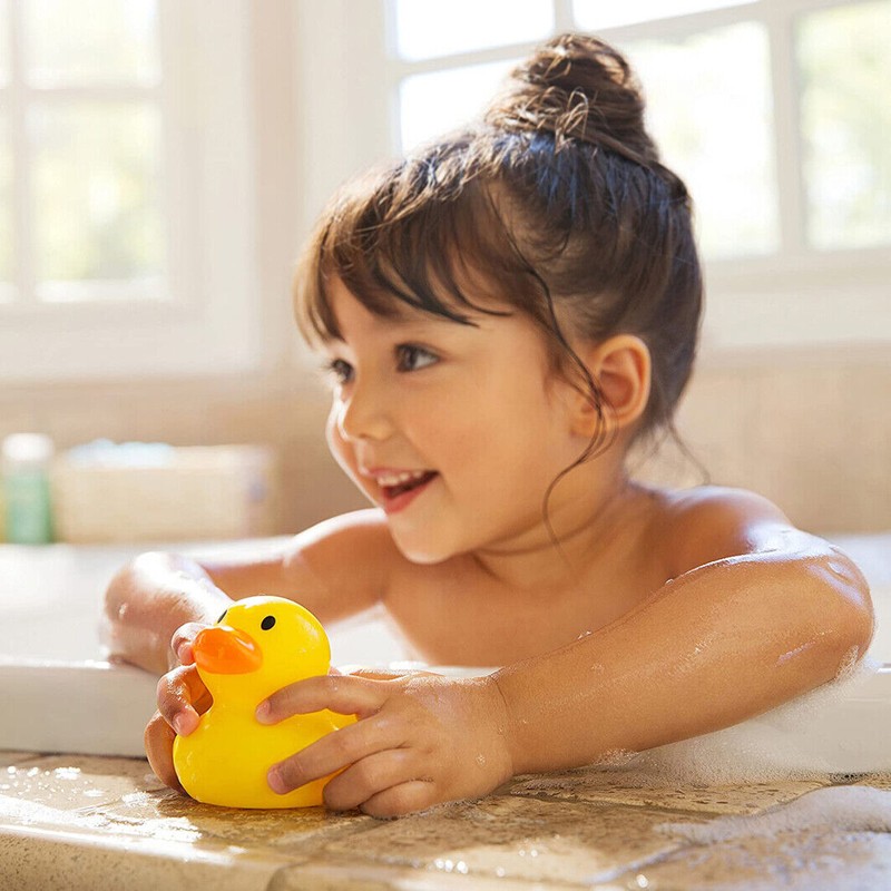 MUNCHKIN SAFETY BATH DUCKY WHITE HOT ALERT RUBBER DUCK 0+