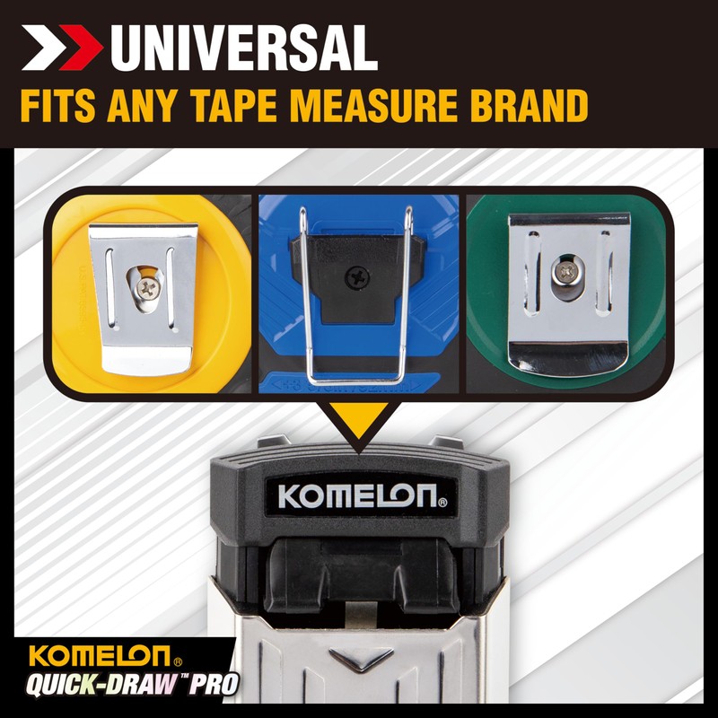 Komelon Quick Draw Pro - Tape Measure Holster/Holder
