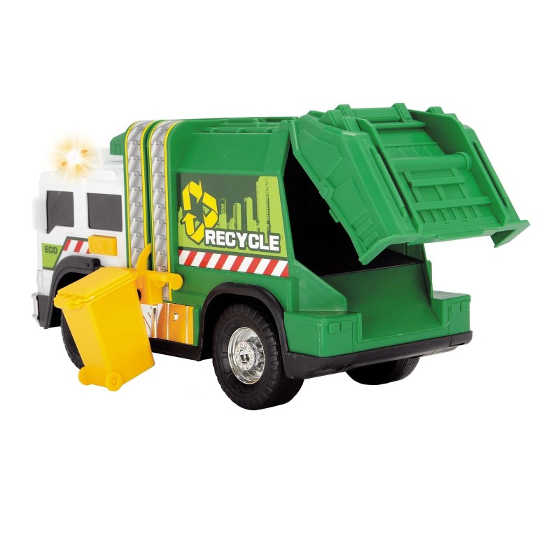 Dickie Toys Recycle Truck with Sound and Light Ages 3