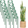24Pcs Stackable Plant Support Stakes for Indoor and Garden Use