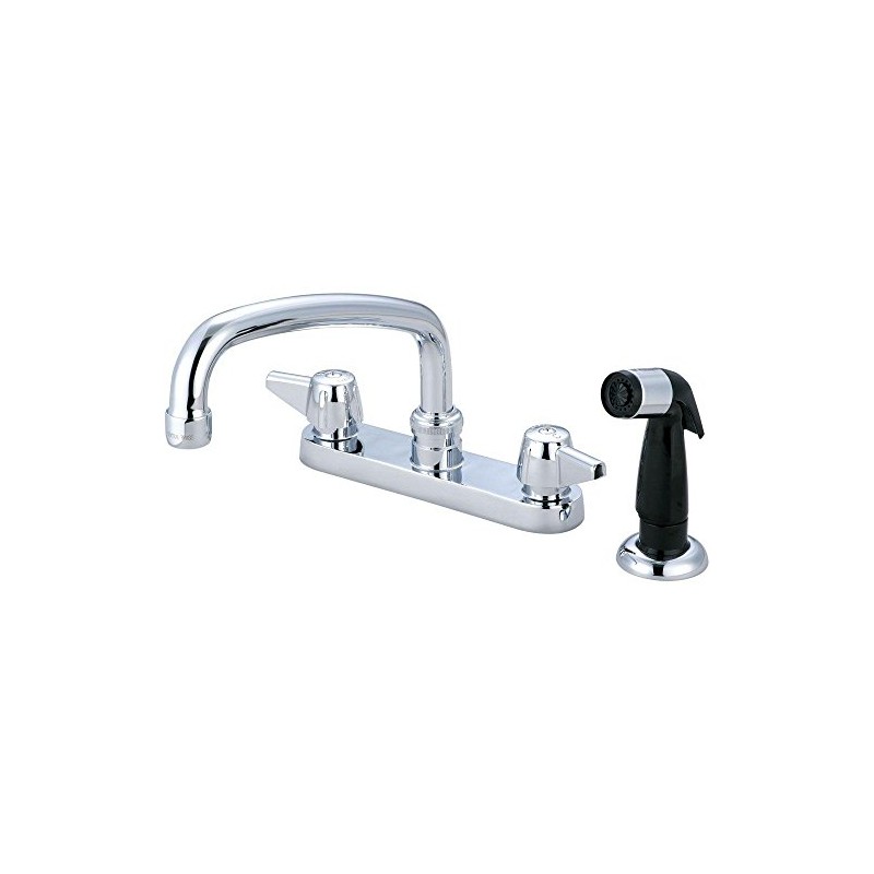Central Brass 0126-A Two Handle Cast Brass Kitchen Faucet in