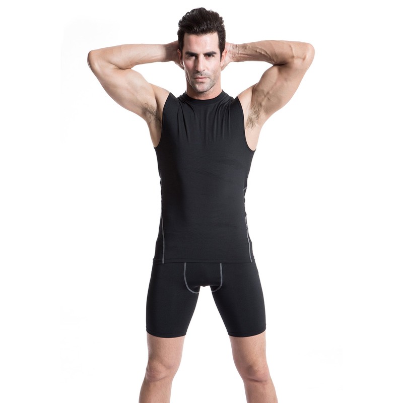NELEUS Men's 3 Pack Compression Shirt Sport Athletic Workout Tank
