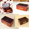 YouTang(TM) Creative Engraved Wooden 18-Note Wind-up Musical Box,Musical Toys,Tune:Edelweiss