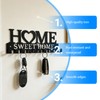 GMBANK Key Holder for Wall 10 Key Hooks for Home
