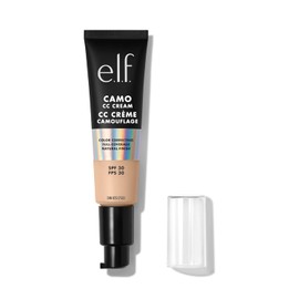e.l.f. Camo CC Cream, Color Correcting Full Coverage Foundation with SPF 30, Fair 120 N, 1.05 Oz