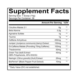 REDCON1 x Mossy Oak Total War Pre Workout Powder, Sour Wild Berry - Beta Alanine + Citrulline Malate Keto Friendly, Fast-Acting Preworkout for Men & Women with 320mg of Caffeine (30 Servings)