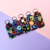 Set De Pintalabios Con Forma De Flor, Llavero Con Funda