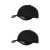 GIDUTEX Flexfit Unisex Wooly Combed Cap Pack of 2 Including
