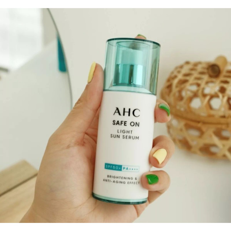 AHC Protector Solar Spf50 Coreano Aclara Hidrata Antiarrugas