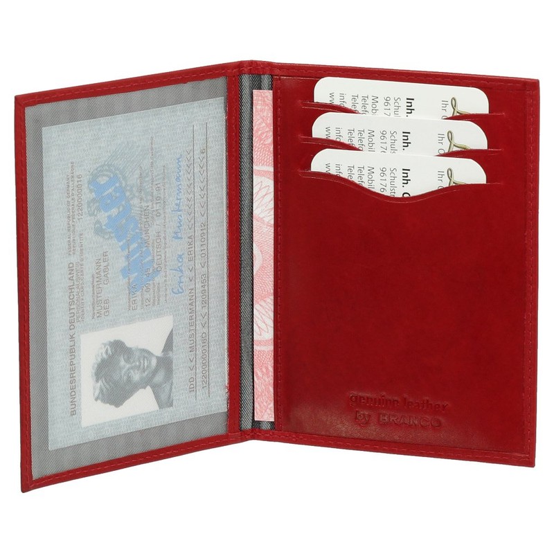 Leather ID Card Holder Credit Card Holder Car Folder Various