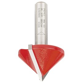 Bosch 2608629370 V-Grooving Cutter 31, 8x19x8mm, 0 V, Red/Silver