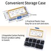 420 Pcs Metric M3 Hex Socket Head Cap Screws Bolts