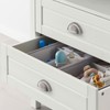 9BUILD 6 Pack Brushed Satin Nickel Retro Door Handle Shell