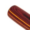 Round Leather Knifes Incisive Blade High Hardness Polished Wooden Handle