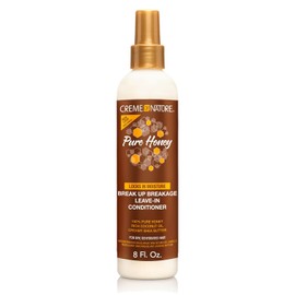 Creme Of Nature 7269132000 Pure Honey, Anti Quiebre Acondicionador Sin Enjuague 236Ml