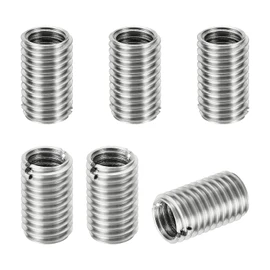 PATIKIL 6pcs M12*1.75 Male M10*1.5 Female Screw Adapter Sleeve Reducer Conversion Stainless Steel Fastener 20mm