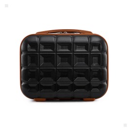 KONO Hard Shell Case, black / brown