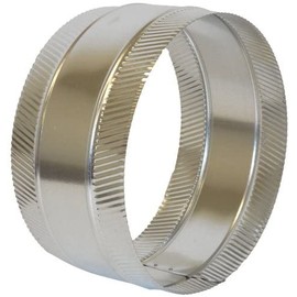 Speedi-Products FDSC-10 10-Inch Diameter Flex and Sheet Metal Duct Splice Connector Collar