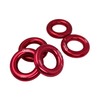 GM CLIMBING Small Aluminum Climbing Rappel Ring for Rock Climbing
