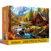 Jigsaw Puzzles 2000 Pieces for Adults Families Bear Village Pieces