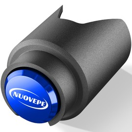 NUOVEPE Trailer Lock Fits 2 Inch Couplers, Secures Safety Chains Anti-Theft Ball Hitch Lock, Pry-Resistant & Heavy-Duty Trailer Hitch Locks for RV | Boat | ATV | Utility Trailer (Blue)