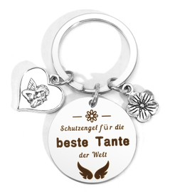 JoyrnalK Aunt gift, best aunt gift, aunt gift, Christmas, key ring, gift aunt birthday, gift aunt Christmas, aunt gifts, gifts aunt, uncle gift, Aunt 2 Keyring