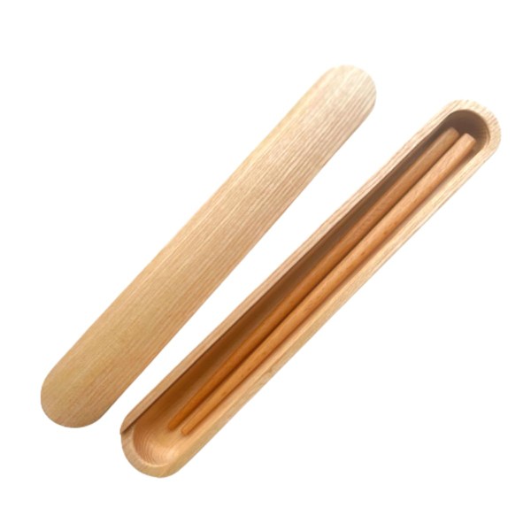 Save Chopsticks Case, Chopsticks Holder, Chopsticks Set, Wooden, White, Standalone
