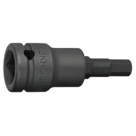Tone HP3KH-06 Hexagon Socket (Strong Type), 0.37 inch (9.5 mm) Drive (3/8 mm), 2 Side Width 0.2 inch (6 mm)