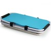 Deuba Cool Bag Insulated Box Shopping Bag Camping Bag Beige/Turquoise