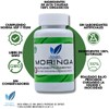 Moringa Orgánica 100% Pura bolsa con 100 cápsulas