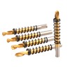 NUIBBYED 5-Piece Center Drill Set, Titanium Plated Guide Drill, Compatible