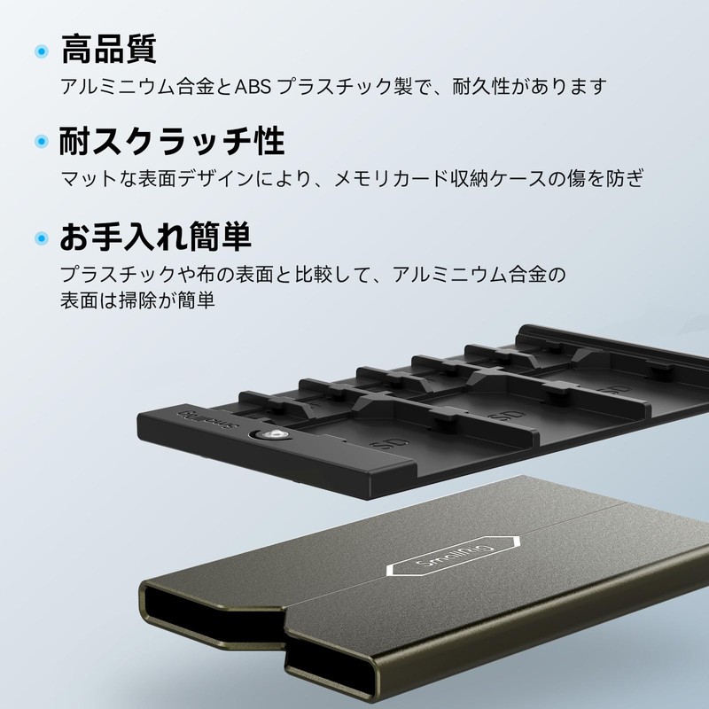 SmallRig SD and Micro SD (TF) Memory Card Case 2832B