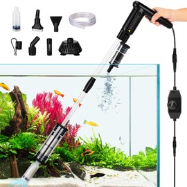 Upgraded DC 18W Electric Aquarium Vacuum Gravel Cleaner
