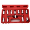 HERIS 12pcs Drain Plug Key Socket Set Axle Oil Sump