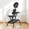 BestMassage Portable Massage Chair – Foldable Tattoo & Spa Chair