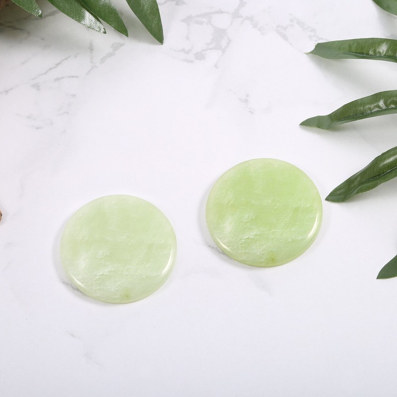 Bememo 2 Pieces Jade Stone for Lash Glue Eyelash Extension