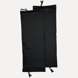 fender-design EasyCover Fender Cover for Langfender 2 Pack (Size S3/Black) - Boat Accessories Fender Socks Compatible with Polyform, Dan Fender, Ocean, Plastimo and Majoni