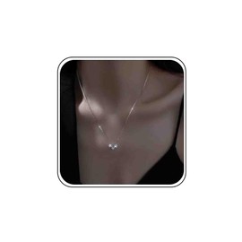 Cimenexe Bohemian Crystal Star Choker Necklace Gold Star Pendant Necklace Minimalist CZ Star Chain Necklace Rhinestone Star Collar Necklace Jewellery for Women, Zinc, No Gemstone