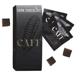 CAFF All Natural Energy Bites - Caffeinated Chocolate for Energy Boost - No Added Sugar - 65mg Caffeine Chocolate Bites – 15 Calorie Organic Caffeine Snacks - Vegan, Gluten-Free, Keto (20 Bites)