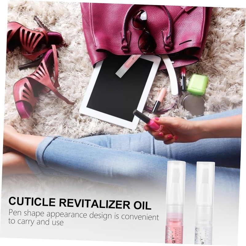 Aceite Revitalizante para Cutículas en Bolígrafo, 8 Piezas de 3ml