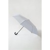 JAJU [JAJU] Comfortable Handle 3-Section Folding Umbrella_Stripe