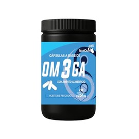 Omega 3 IsaaQuim 230 Cápsulas de 500 mg | Aceite de Pescado en POLVO | EPA y DHA | Suplemento Alimenticio