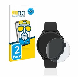 BROTECT Full-Cover Protective Film Matte for Fossil Smartwatch Wellness (Gen 6) Hybrid (Pack of 2) - Full Screen Screen Protector Film, Curved, Anti-Reflective