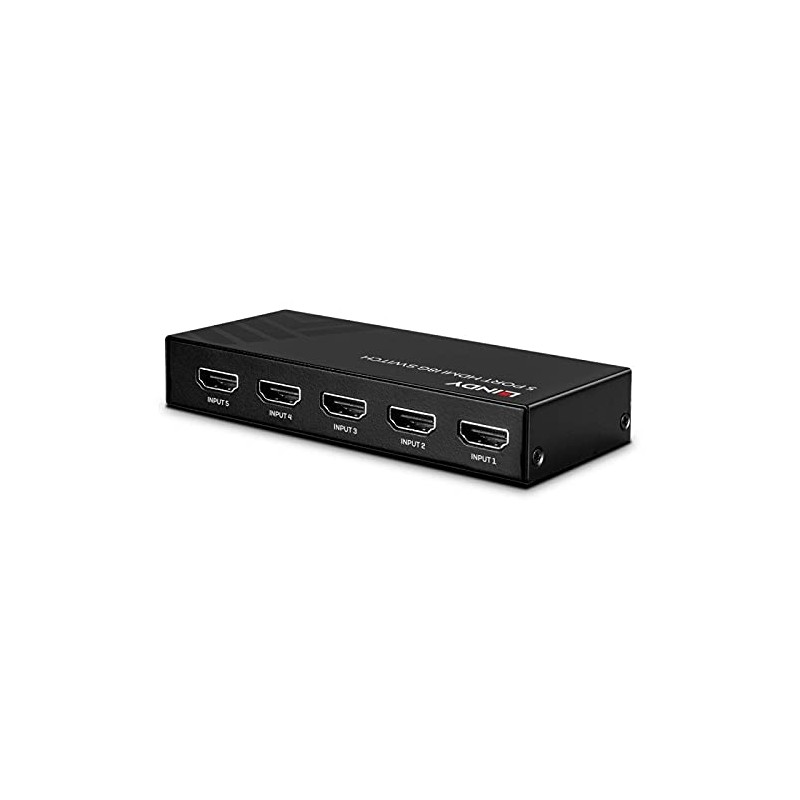 Lindy 38233 HDMI Switch 5 Port HDMI 18G