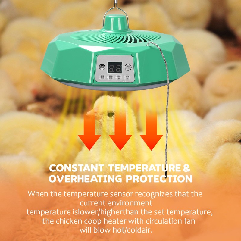 Chick Brooder Heating Plate,Brooder Heater For Chicks,500W Poultry Heat Lamp